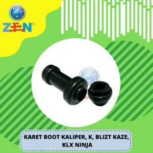 KARET BOOT KALIPER, K, BLIZT KAZE(ZR) KLX NINJA, KUAT, HQ, TAHAN BENSIN/OLI REM, SPE ASLI GENUINE PARTS ORIGINAL (PER SET ISI 2 PCS)