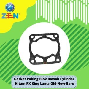 Gasket Paking-Packing Block-Blok Bawah Seher Cylinder-Silinder Hitam RX King Lama-Old-New-Baru
