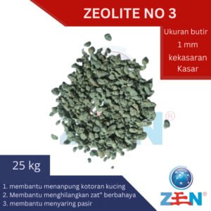 ZEOLITE NO 3 PER SAK (25KG)