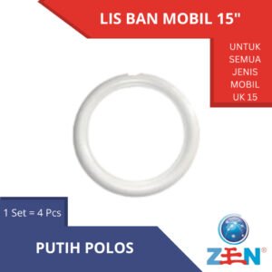 LIS BAN MOBIL R 15 PUTIH POLOS KARET LIS BAN WHITE WALL WHELLS HQ SPECIAL RUBBER MURAH