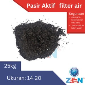 Pasir Aktif (media filter air) PER SAK berat 25KG