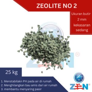 Zeolite  NO.2 (Media Filter Air) Per Sak Atau Karung Berat 25 Kg