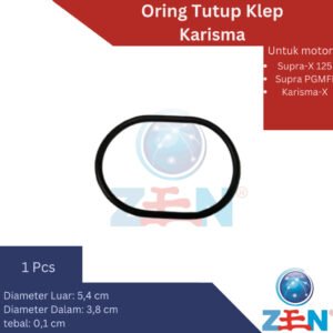 ORING TUTUP KLEP KARISMA. HQ MURAH. TAHAN PANAS TAHAN OLI TAHAN BENSIN ,SINTENTIS 100%