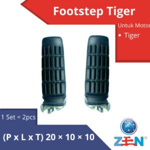 FOOTSTEP/ PIJAKAN KAKI/ BARSTEP BELAKANG TIGER SPEK ASLI GENUINE ORIGINAL?OEM?PER?SET