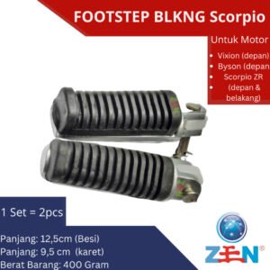 FFOOTSTEP/ PIJAKAN KAKI/ BARSTEP BELAKANG SCORPIO SPEK ASLI GENUINE ORIGINAL?OEM?PER?SET