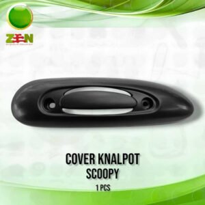 Tutup Knalpot, Cover Knalpot Honda Scoopy Fi 2018 Hitam