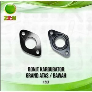 Bonit Karbulator Carbulator HONDA GRAND (ATAS + BAWAH) Ebonit Paking Maniful Insulator