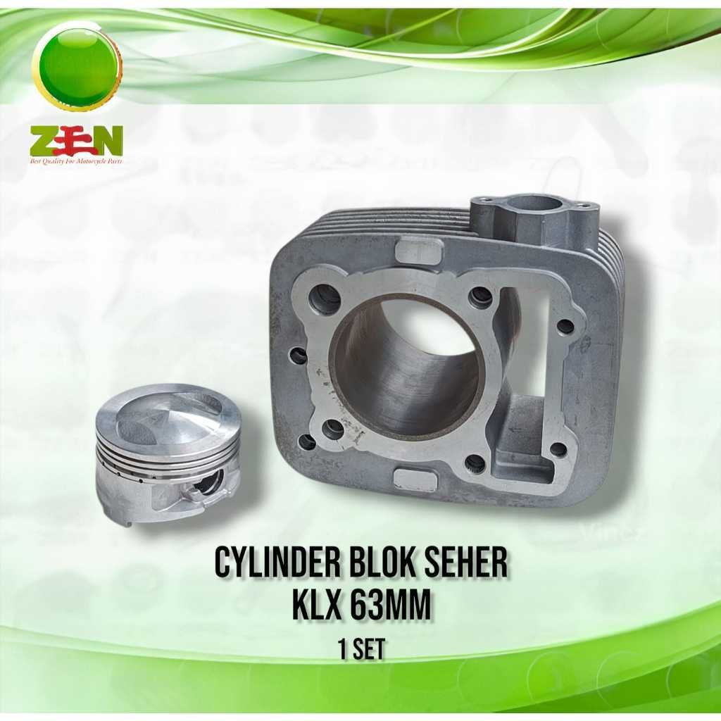 Cylinder Blok Seher Assy (1 Set Blok + Piston + Ring) KLX 63MM