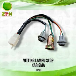 Fitting Vitting Lampu Belakang, Lampu Stop Rem Karisma