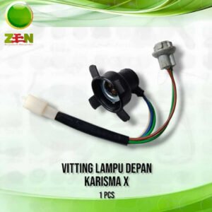 Fitting Vitting Lampu Depan, Cop Soket Lampu Depan Karisma X