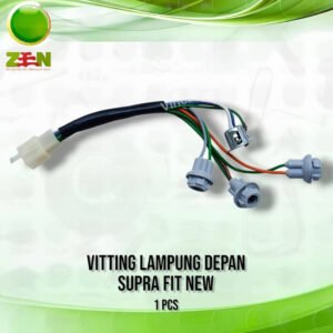 Fitting Vitting Lampu Depan, Cop Soket Lampu Depan Supra Fit New