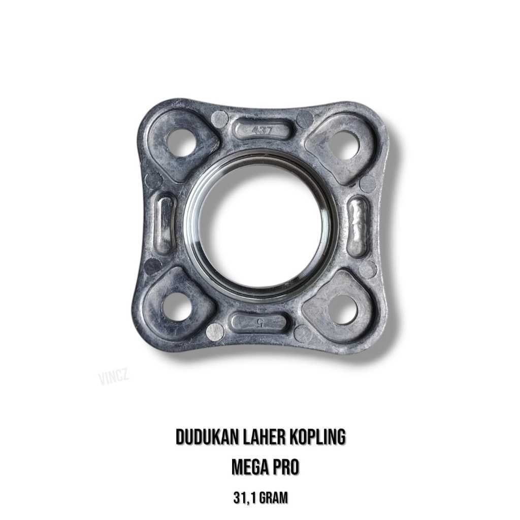 Dudukan Rumah Laher, Bearing Kopling, Lifter Mega Pro - Gambar 3