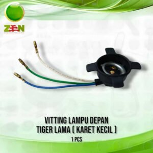 Fitting Lampu Depan, Cop Soket Lampu Depan Honda Tiger Old ( Karet Kecil )