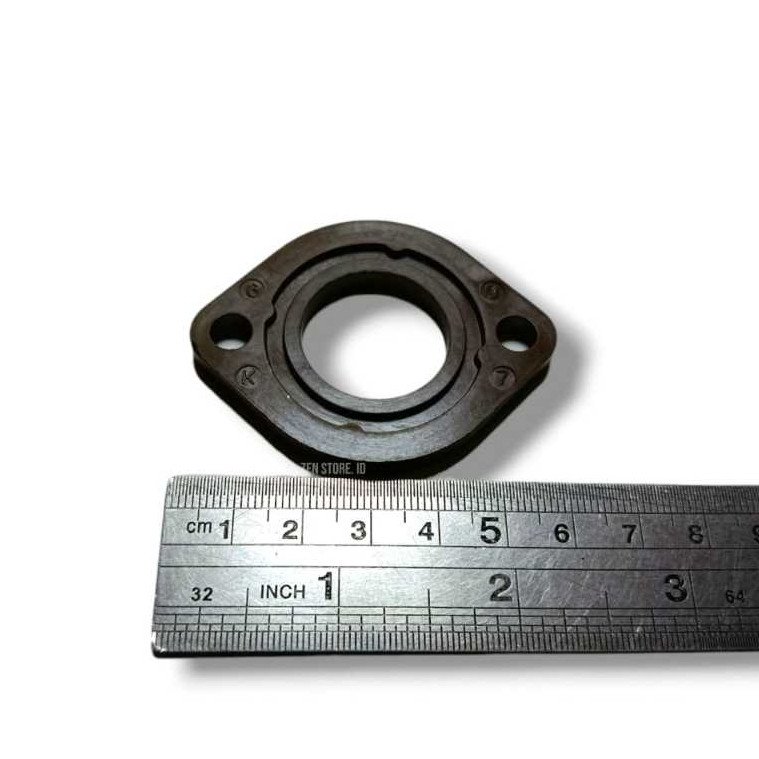 Bonit Maniful Karbulator Vario 125 Fi Led / Vario 150 Old Ebonit Intake Insulator - Gambar 3