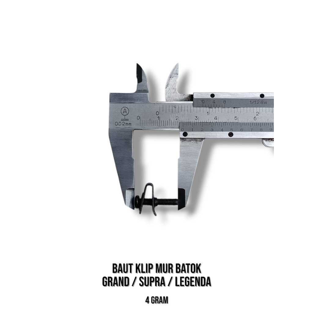 Baut Klip Mur Batok Grand / Supra / Legenda - Gambar 4