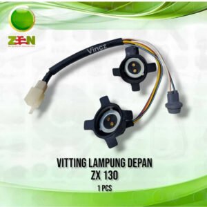 Fitting Vitting Lampu Depan, Cop Soket Lampu Depan Zx 130