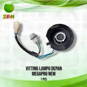 Fitting Lampu Depan, Cop Soket Lampu Depan Honda Megapro New