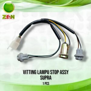 Fitting Vitting Lampu Belakang, Lampu Stop Rem, Soket Stop Supra