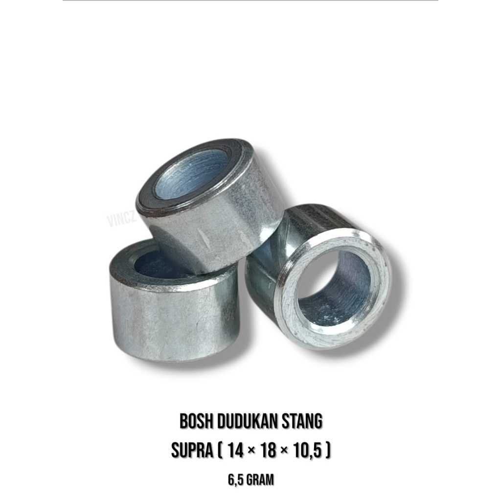 Bosh Dudukan Karet Stang Steer Motor Grand / Supra ( 14 X 18 X 10,5 ) - Gambar 3