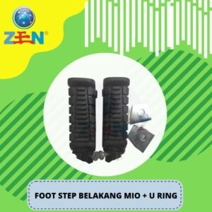 FOOTSTEP/ PIJAKAN KAKI/ BARSTEP BELAKANG MIO + U RING SPEK ASLI GENUINE ORIGINAL?OEM?PER?SET