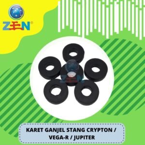 KARET GANJEL STANG CRYPTON / VEGA-R / JUPITER  PEREDAM GANJAL SETANG SETIR BANTALAN MURAH HQ