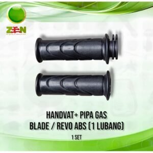 Handgrip / Handvat + Pipa Gas Standar BLADE / REVO ABS ABSOLUTE (1 PASANG)