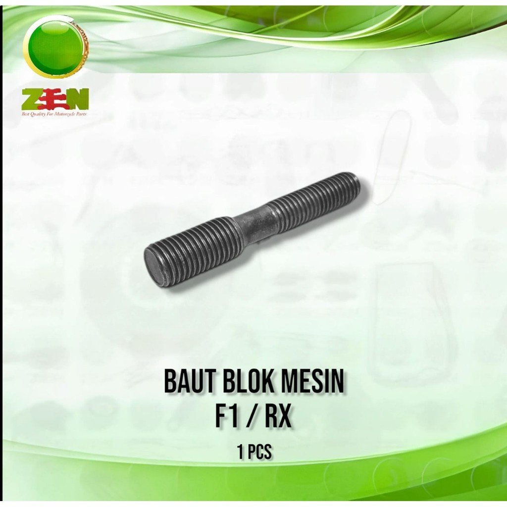 Baut Blok Mesin Yamaha F1 ZR/ RX KING
