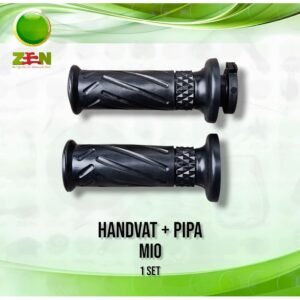 Handgrip / Handvat + Pipa Gas Standar MIO SPORTY / SMILE Tahan Sobek Dan Elastis (1 PASANG)