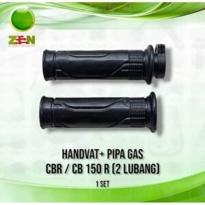 Handgrip / Handvat + Pipa Gas Standar CB 150 R / CBR 150 R / VERZA ( 1 PASANG )