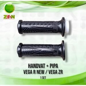 Handgrip / Handvat + Pipa Gas Standar VEGA R NEW/ VEGA ZR Tahan Sobek Dan Elastis (1 PASANG)