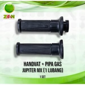 Handgrip / Handvat + Pipa Gas Standar JUPITER MX Tahan Sobek Dan Elastis (1 PASANG)