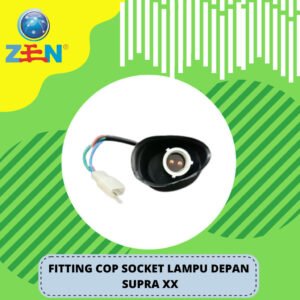 FITTING-FITING-COP-SOCKET-SOKET LAMPU DEPAN SUPRA XX