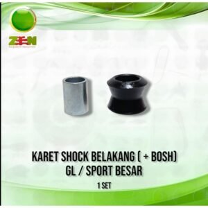 Karet Shock Belakang + Bosh MOTOR HONDA GL/SPORT BESAR (1 SET)