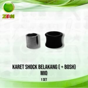 KARET-BOSH-BOS DUDUKAN SHOCKBREAKER-SHOCK-SHOK BREAKER BELAKANG MIO ( 1 BOSH & 1 KARET )