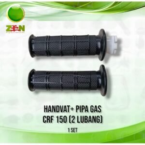 Handgrip / Handvat + Pipa Gas Standar CRF 150 ( 2 Lubang )