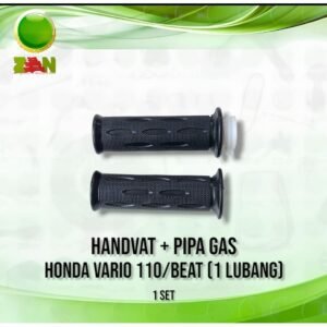 HAND GRIP/ HANDVAT/ HAND PAD / GRIP MOTOR + PIPA VARIO 110 SPEK ASLI GENUINE ORIGINAL?OEM?PER?SET