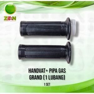HAND GRIP/ HANDVAT/ HAND PAD / GRIP MOTOR + PIPA HONDA GRAND SPEK ASLI GENUINE ORIGINAL REM PER SET