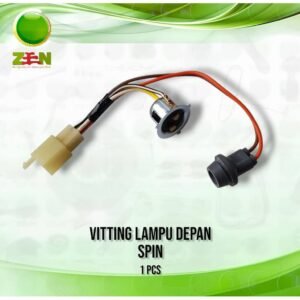 Fitting Vitting Lampu Depan, Cop Soket Lampu Depan Spin