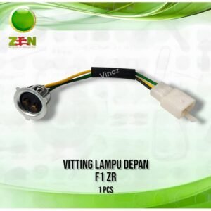 Fitting Vitting Lampu Depan, Cop Soket Lampu Depan F1 Zr Force One