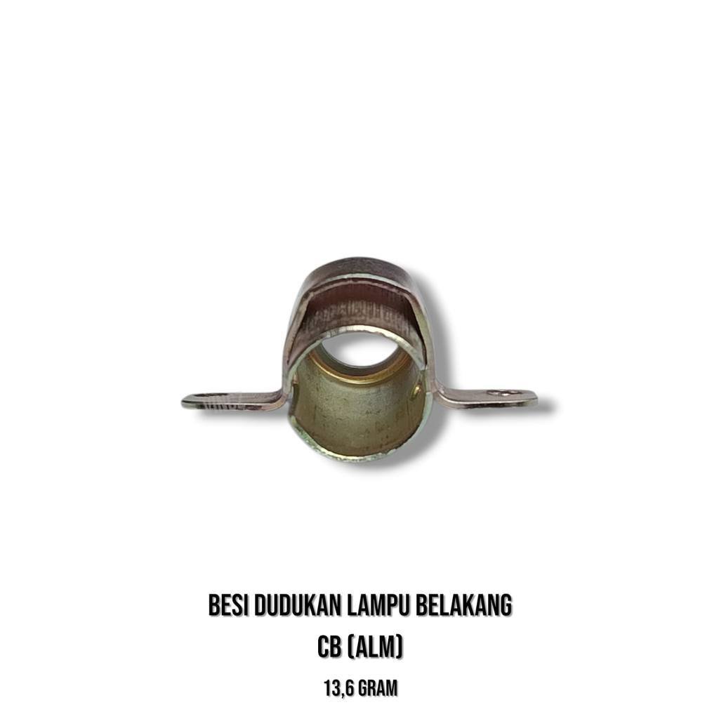Dudukan Bohlam Lampu Stop Belakang CB Alumunium - Gambar 3