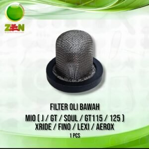 Filter Saringan Oli Bawah MIO ( J / GT / SOUL / GT115 / 125 / XRIDE / FINO / LEXI / AEROX (HTM TIPIS)